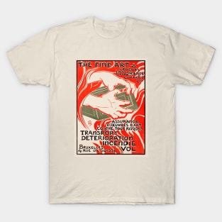 Fine Art Insurance Advertisement T-Shirt